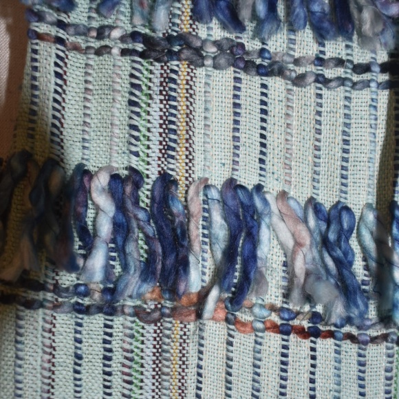 Renata Gasparian Gorgeous High End Neela Green & Blue Ruffles Vest One Size - Picture 9 of 11